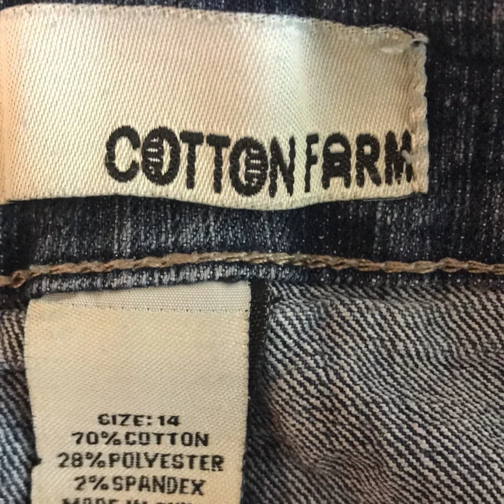 COTTON FARM Jeans Capris SIZE 14 - Picture 6 of 6